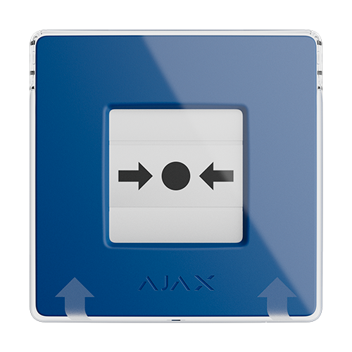 Buton manual activare scenarii, ALBASTRU - AJAX