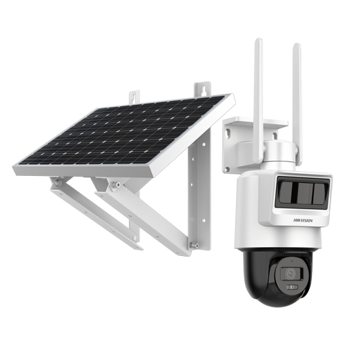 Camera PT IP, 2MP, 4G, 2.8mm, IR 30m, Audio, PIR+Radar, Panou solar, Acumulator - HIKVISION