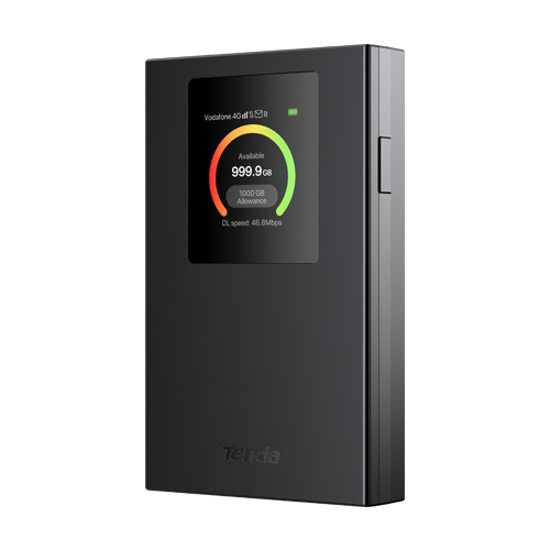 Router portabil LTE 4G, Wi-Fi 6, 2.4 GHz, 286Mbps, Nano SIM - TENDA