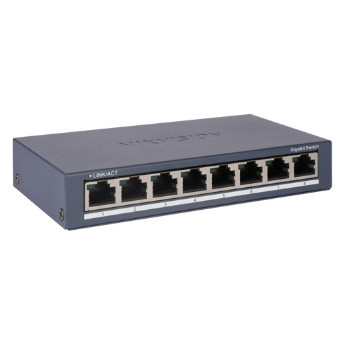 Switch 8 porturi Gigabit - HIKVISION