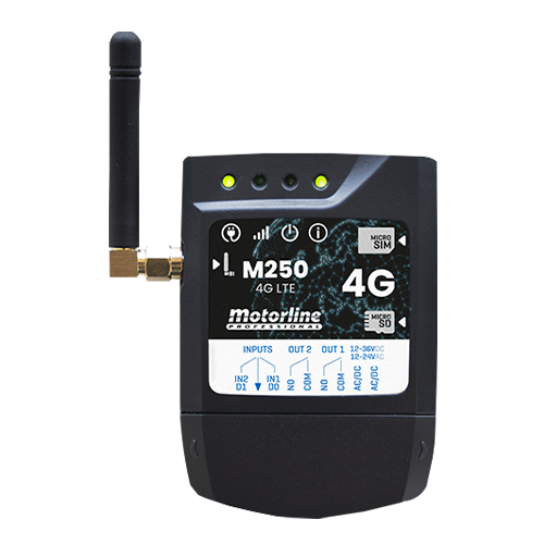 Controller GSM si Bluetooth, 2 relee, card SIM inclus MOTORLINE