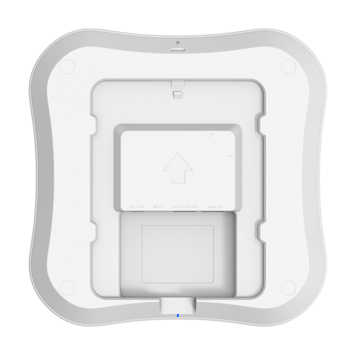 Access Point Wi-Fi 7, BE5040 Dual-Band, 3 dBi, 2 x RJ45 2.5/1 Gbps, PoE, Cloud Management - Ruijie