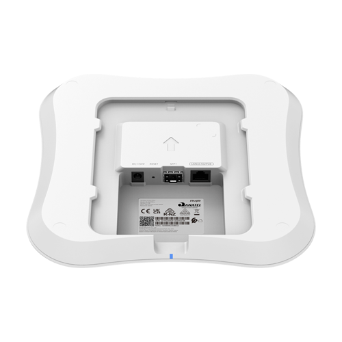 Access Point Wi-Fi 7, BE14000 Tri-Band, 1 x SFP+ 10G, 1 x RJ45 2.5G, PoE, Cloud Management - Ruijie