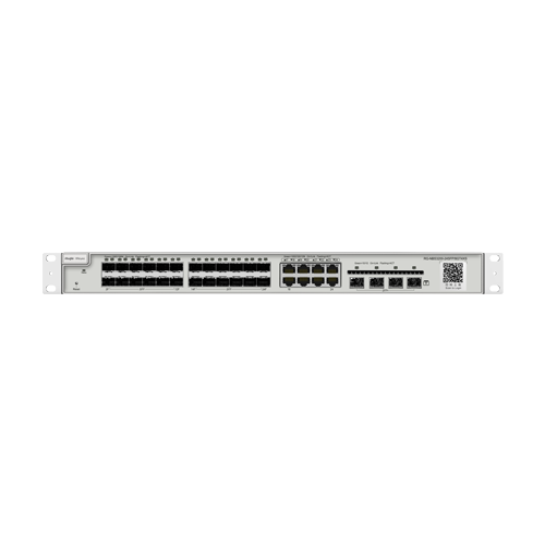 Switch 24 porturi SFP, 4 porturi SFP+, 8 porturi RJ45 Gigabit, L2 Cloud Management - Ruijie