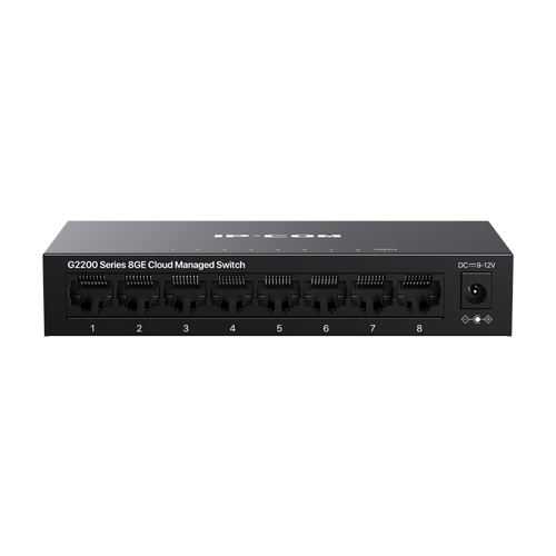 Switch 8 porturi Gigabit, Cloud Management - IP-COM