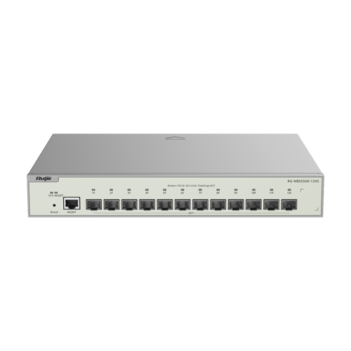 Switch 12 porturi SFP+ 10 Gbps, L3 Cloud Management - Ruijie