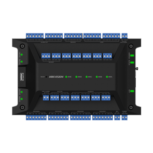 Controler control access, 4 usi, Wiegand, RS485, Alarma - HIKVISION