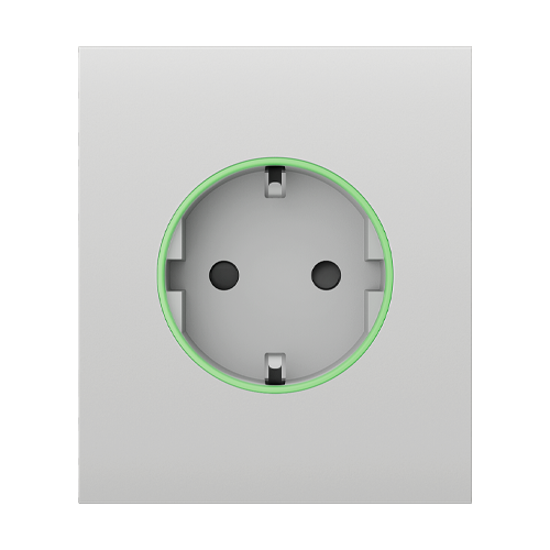 Panou central priza perete inteligenta , alb - AJAX