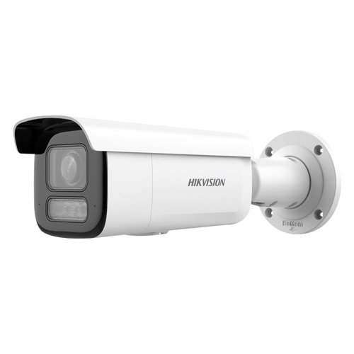 Camera IP AcuSense, 4MP, lentila VF 2.8-12mm, IR 60m, WL 60m, Audio, Alarma, IK10 - HIKVISION
