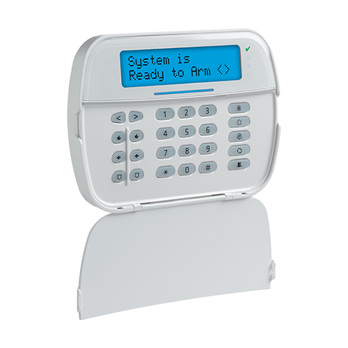 Tastatura LCD alfanumerica, 32 caractere cablata, 128 zone, SERIA NEO - DSC