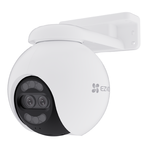 Camera IP WI-Fi Pan&Tilt, Dual 4K, ColorFULL Night Vision, Audio bidirectional, Alarma, IR 30M - EZVIZ CS-H80x(8MP+2MP)