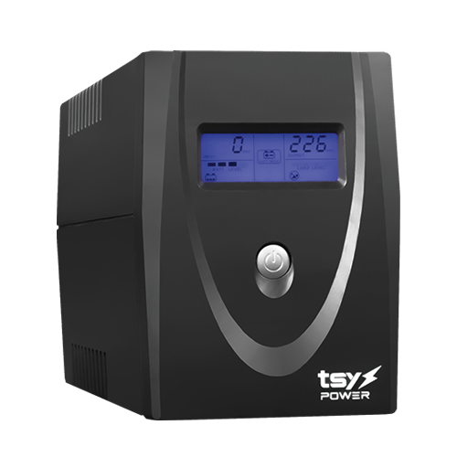 UPS TSY Power, 600VA/360W, LCD, AVR-repornire automata, Management, 2 x Schuko