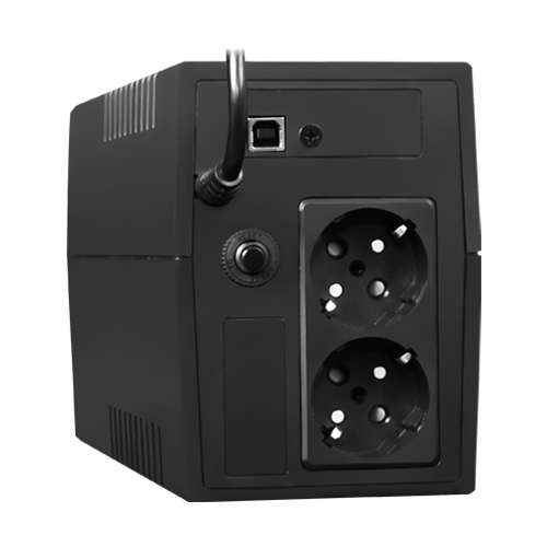 UPS TSY Power, 600VA/360W, LCD, AVR-repornire automata, Management, 2 x Schuko	