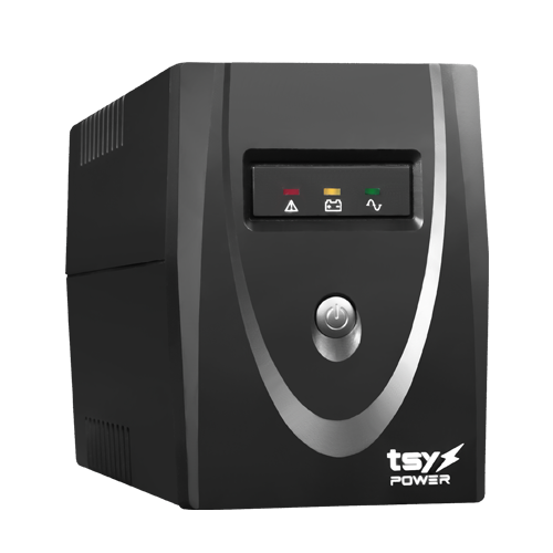 UPS TSY Power, 600VA/360W, LED, AVR-Repornire automata, Management, 2 x Schuko, 2 x RJ45, 1 X USB type B TSY-MP-0K6-LED