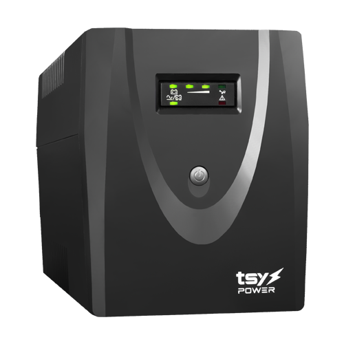  UPS TSY Power, 2000VA/1200W, LED, AVR-repornire automata, Management, 4 x Schuko