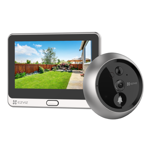  Vizor electronic smart EZVIZ, Wi-Fi, FullHD , 4.3 inch, acumulator 4600mAh, sonerie