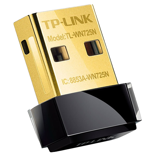 Nano Adaptor USB Wireless N150 TP-LINK TL-WN725N, 150Mbps