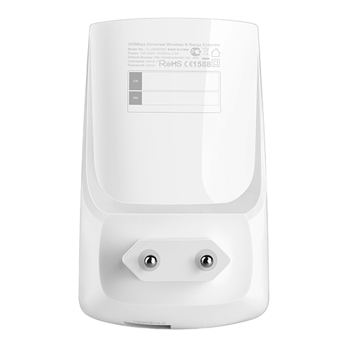 Wireless Range Extender TP-LINK TL-WA850RE, 300 Mbps, control LED