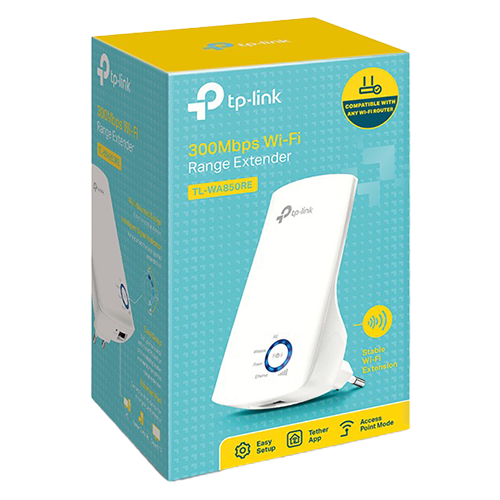 Wireless Range Extender TP-LINK TL-WA850RE, 300 Mbps, control LED