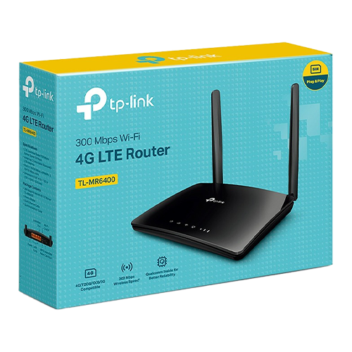 Router 4G LTE TP-LINK TL-MR6400 wireless N 300 Mbps