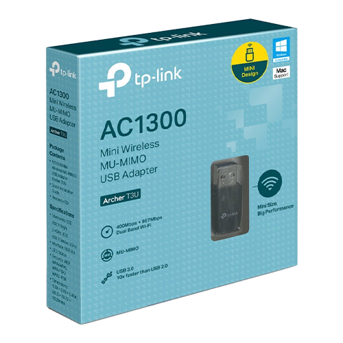 Adapter USB Wi-Fi 5 -TP-Link ARCHERT3U