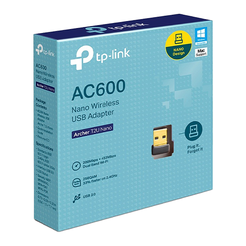Adapter USB Wi-Fi 5 -TP-Link ARCHERT2UNANO