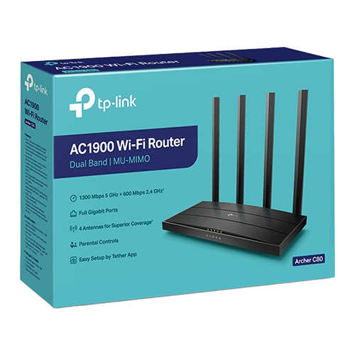 Router Wi-Fi 5 TP-Link ArcherC80