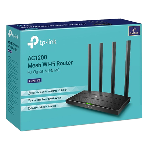 Router Wi-Fi 5 TP-Link ArcherC6