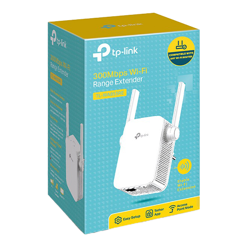 Wireless Range Extender Wi-Fi TP-LINK, TL-WA855RE, Wi-Fi 4