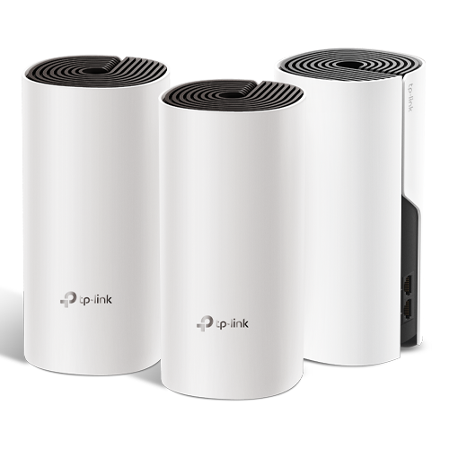 Sistem mesh Wi-Fi TP-LINK Deco E4 AC1200 (pachet de 3), Dual Band