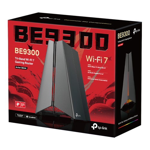 Router wireless TP-LINK GE550 BE9300 router de gaming Wi-Fi 7 Tri-Band