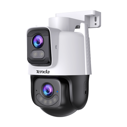 Camera PT Wi-Fi, rezolutie 3+3MP, Dual-Lens, Audio bidirectional, IR/WL 30m, Alarma, IP65 - TENDA
