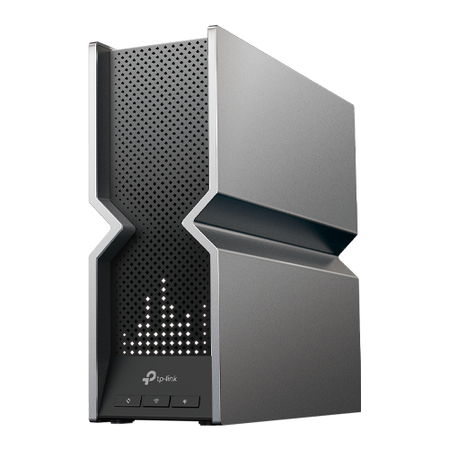 Router Wireless TP-Link Archer BE800, BE19000, Tri-Band, Wi-Fi 7 EasyMesh VPN ecran LED