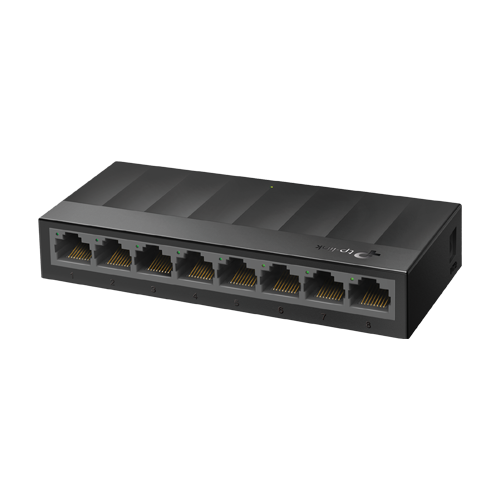 Switch LiteWave LS1008G, 8 porturi RJ45 Gigabit, Unmanaged - TP-Link