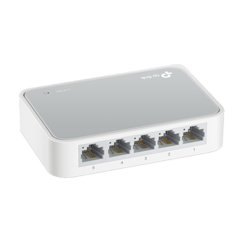 Switch 5 porturi RJ45 10/100 Mbps, Unmanaged - TP-Link
