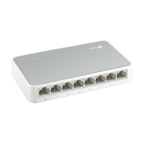 Switch 8 porturi RJ45 10/100 Mbps, Unmanaged - TP-Link