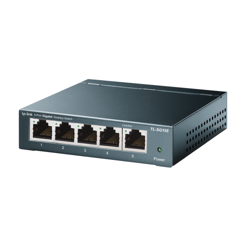 Switch TL-SG105, 5 porturi RJ45 Gigabit, Unmanaged - TP-Link