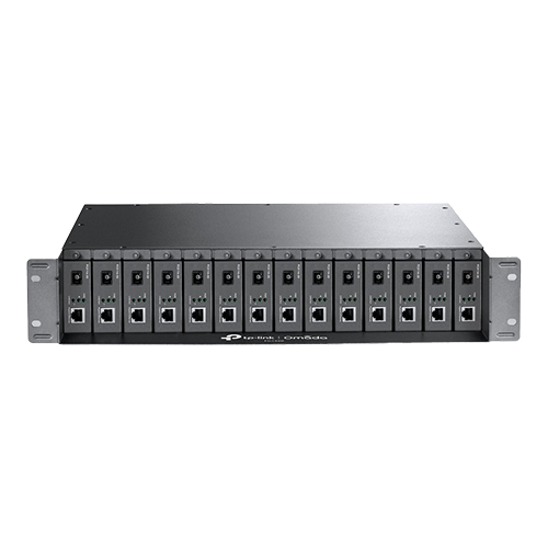 Suport rackabil pentru convertoare media TP-Link TL-FC1420, 14 sloturi - TP-Link