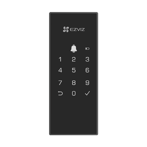 Yala inteligenta ,Wi-Fi, sonerie incorporata, verificare status inchidere, alarma anti-furt - EZVIZ	