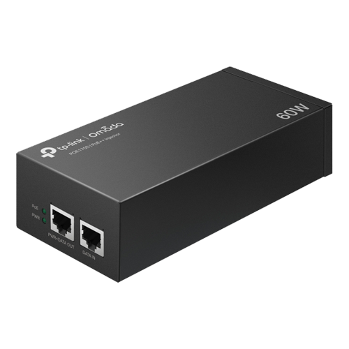  Injector PoE++, 2 x RJ45 Gigabit, 60W - TP-Link Omada