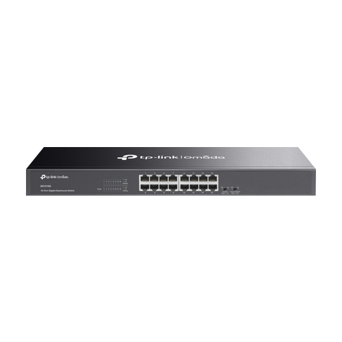 Switch 16 porturi RJ45 Gigabit, Unmanaged, 1U - TP-Link Omada