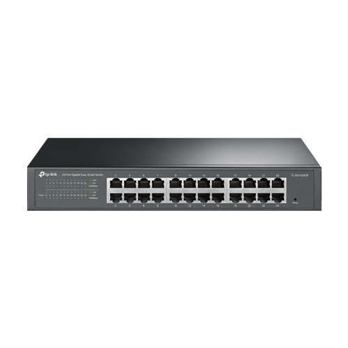 Switch 24 porturi RJ45 Gigabit, Easy Managed, 1U - TP-Link