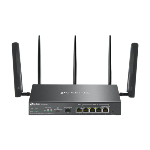 Router 4G+, Wi-Fi 6, AX3000, Nano SIM, 1 x SFP Gigabit, 5 x RJ45 Gigabit - TP-Link Omada