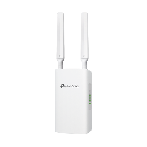Router exterior 4G+, Wi-Fi 6, AX3000, Nano SIM, 3 x RJ45 Gigabit, PoE In/Out, IP55 - TP-Link Omada ER703WP-4G-Outdoor