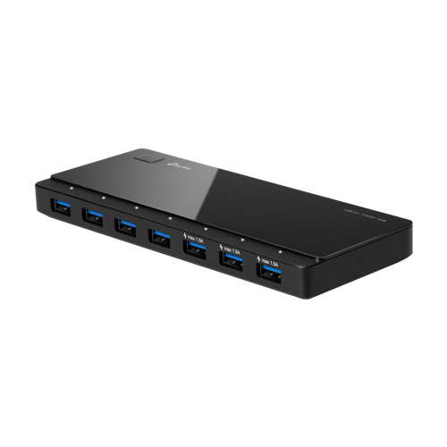 Hub USB UH700, 7 porturi USB 3.0, 1 port Micro-USB, adaptor DC - TP-Link