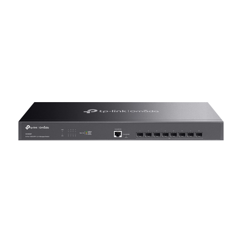 Switch 8 porturi SFP+ 10G, L2 Management, 1U - TP-Link Omada