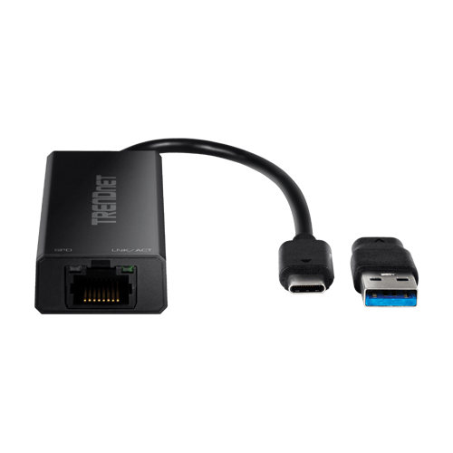 Adaptor USB-C 3.1 la RJ45 2.5G, adaptor USB-A - TRENDnet