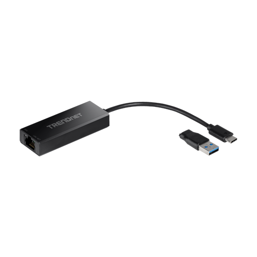 Adaptor USB-C 3.1 la RJ45 2.5G, adaptor USB-A - TRENDnet