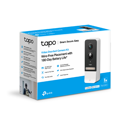 Sonerie video inteligenta TP-Link Tapo Tapo D230S1 - TP-LINK