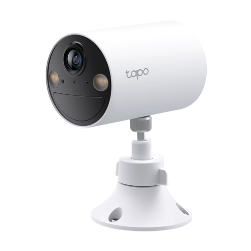 Camera IP Smart Wi-Fi, 3MP, Baterie reincarcabila, Audio bidirectional, Alarma - TP-Link Tapo